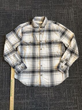Aeropostale Long Sleeve Plaid Flannel Overshirt Large